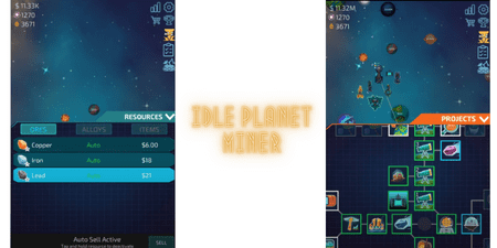 Idle Planet Miner Apk Mod