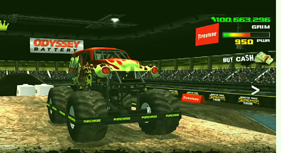 Monster Truck Race Car